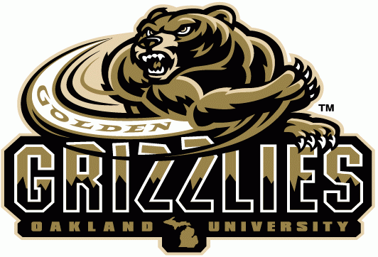 Oakland Golden Grizzlies 2002-2011 Secondary Logo diy iron on heat transfer